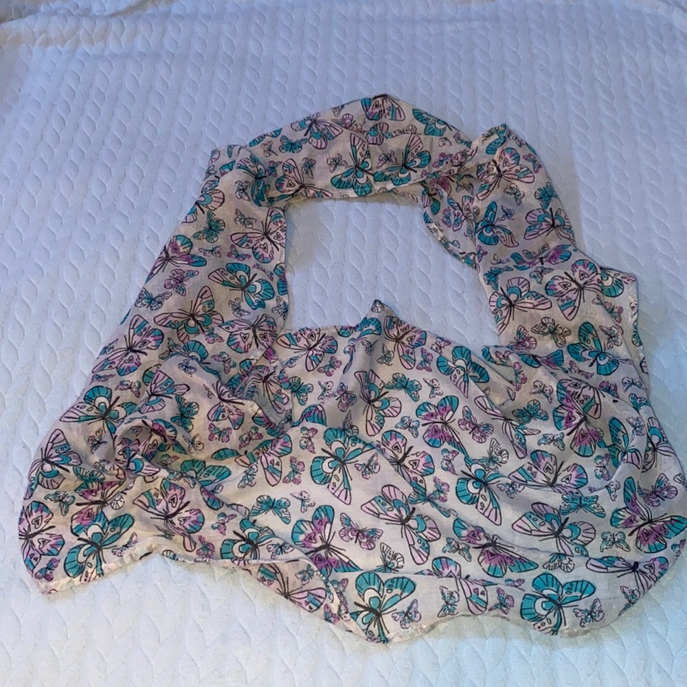self esteem butterfly infinity scarf